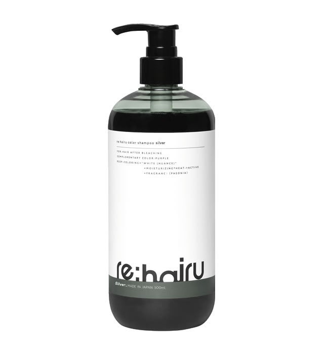 re:hairu[リハイル]カラーシャンプー シルバー ＜500ml＞ | re:hairu